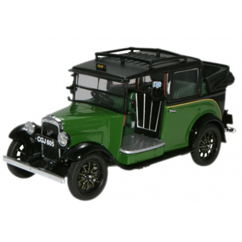 Austin Low Loader Taxi - Green (Roof Down)